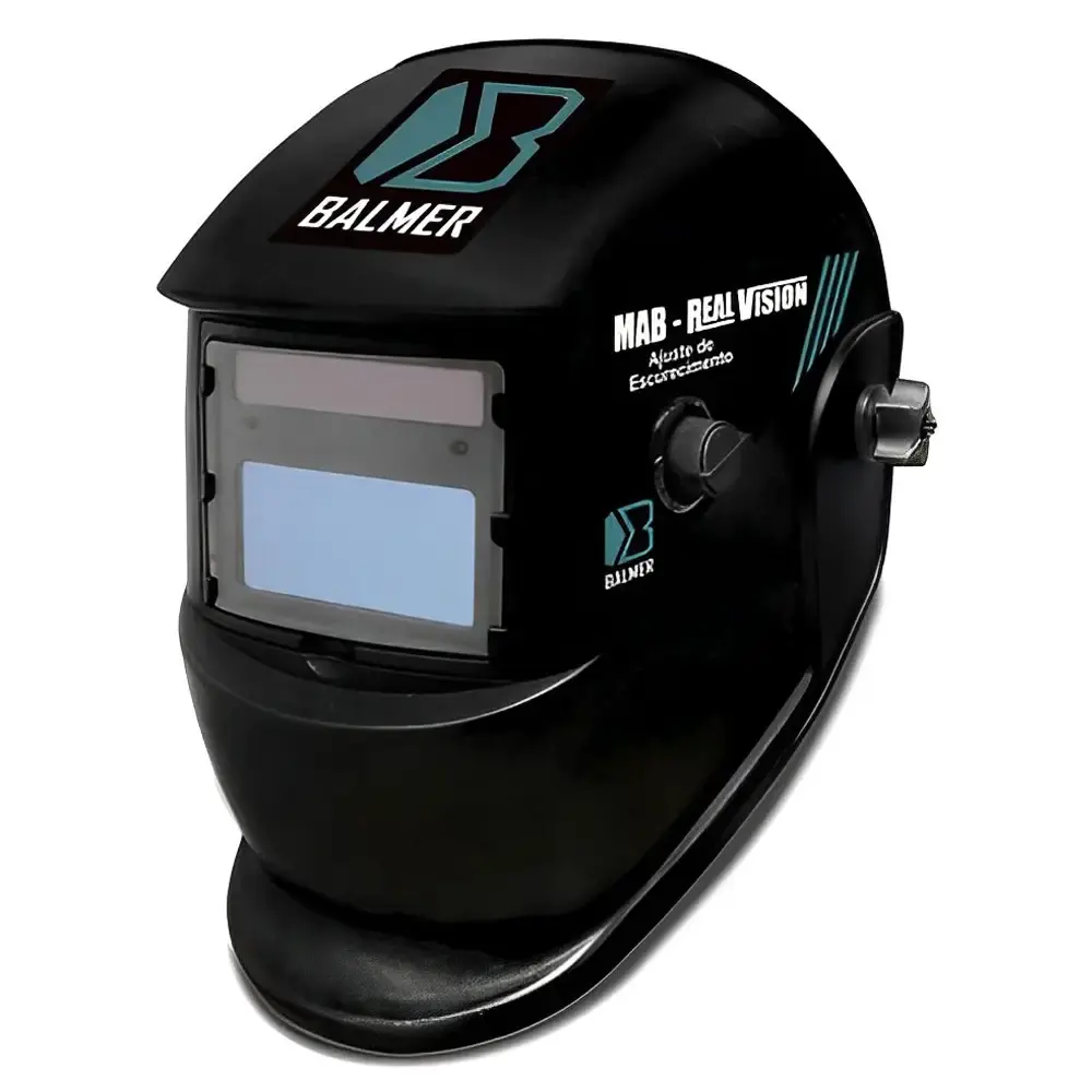 Máscara automática de solda regulável real vision Balmer