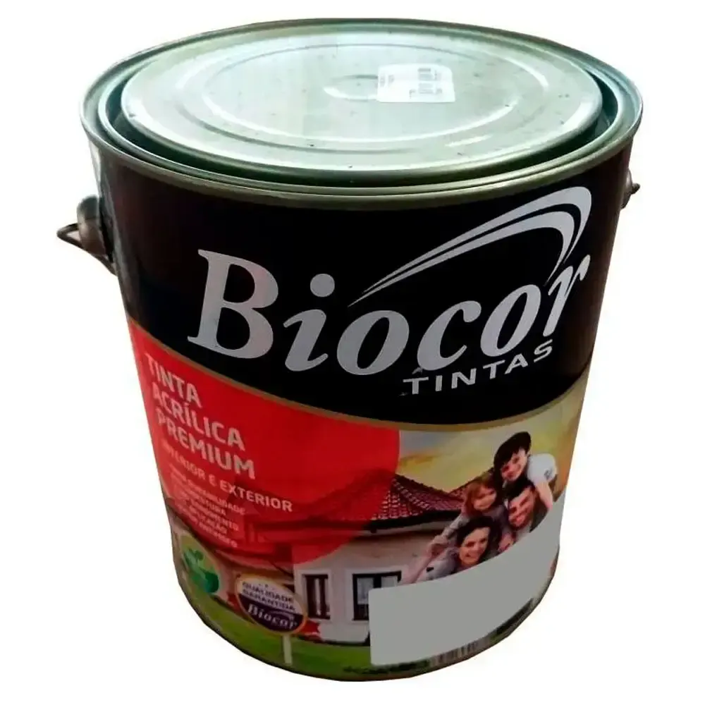 Tinta para parede e piso gelo 3.6 litros 01642 biocor — fotografia 2