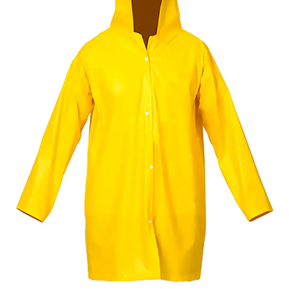 Capa de chuva em PVC laminado com forro amarela tamanho g 7015022954 nove 54 Nove54 — fotografia 3