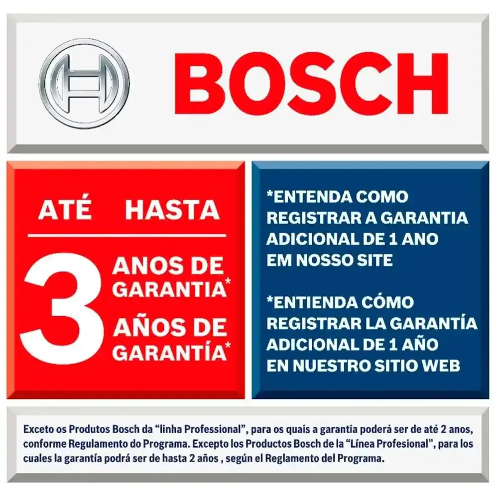 Furadeira de impacto 1/2 POL 850W e kit de pontas 33 peças Bosch 220 V — fotografia 11