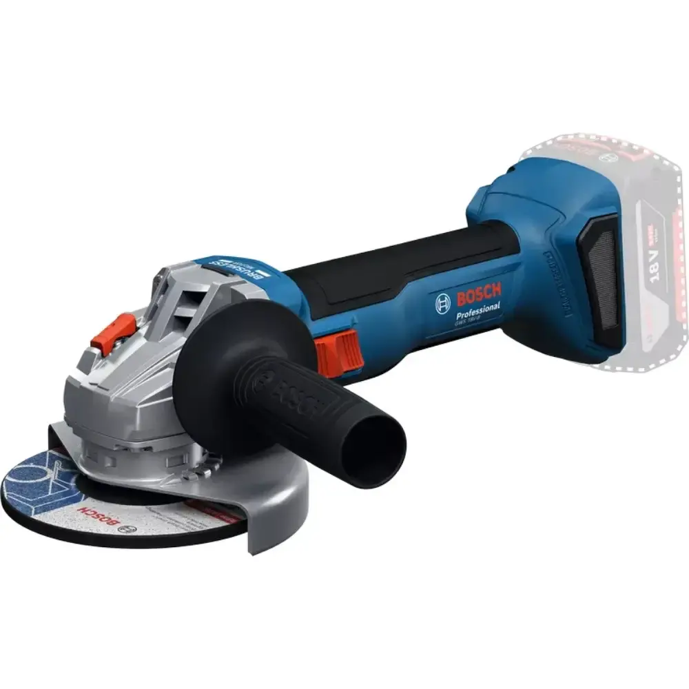 Esmerilhadeira angular 5POL 18V sem bateria e carregador GWS 18V-8 Bosch — fotografia de referência