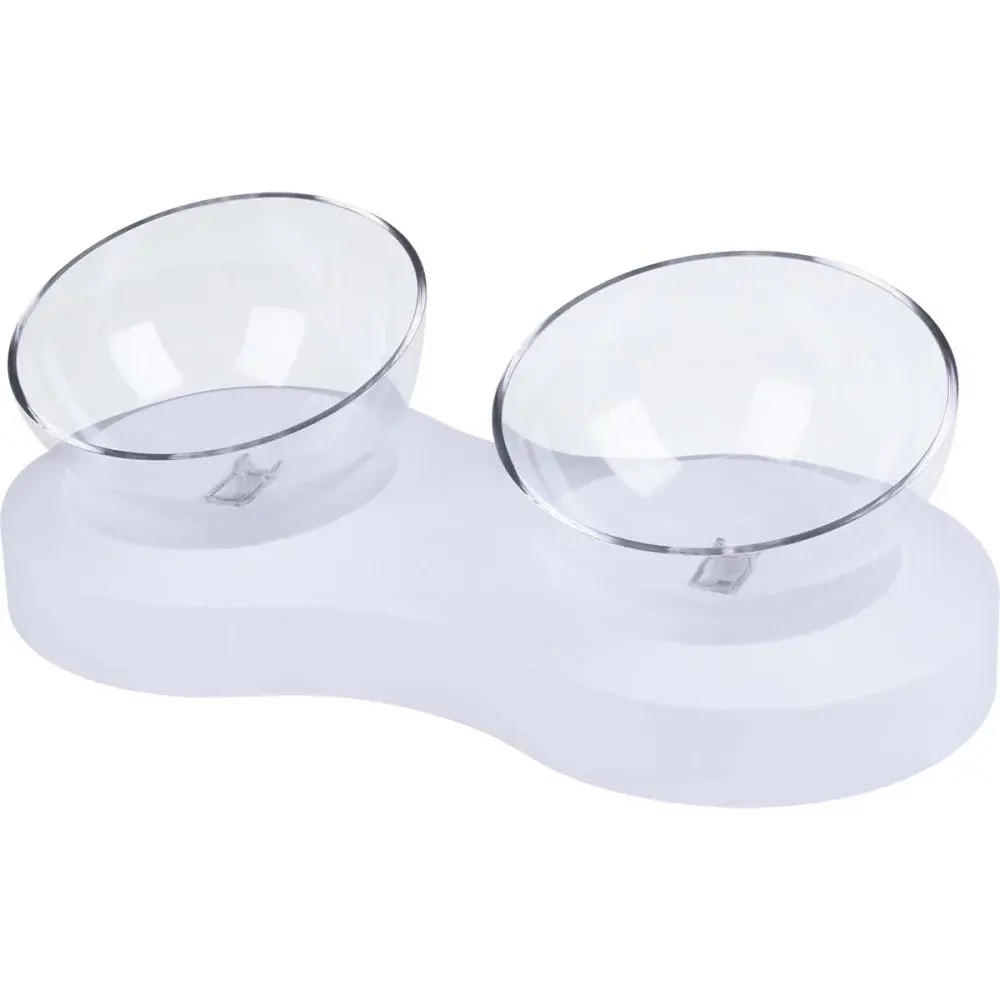 Comedouro e bebedouro para pets ergonômico 1L Kala — fotografia 4