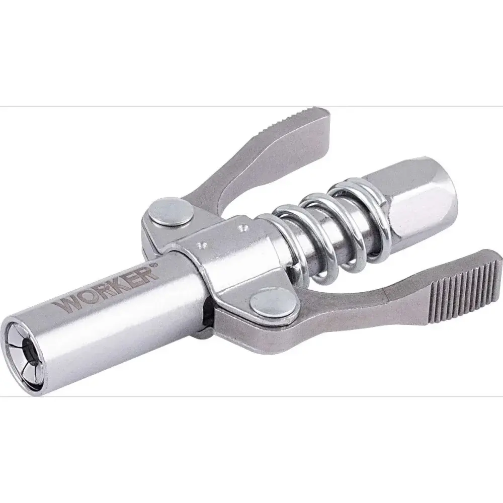 Acoplador pistola graxa 1/8 alca dupl Worker — fotografia 2