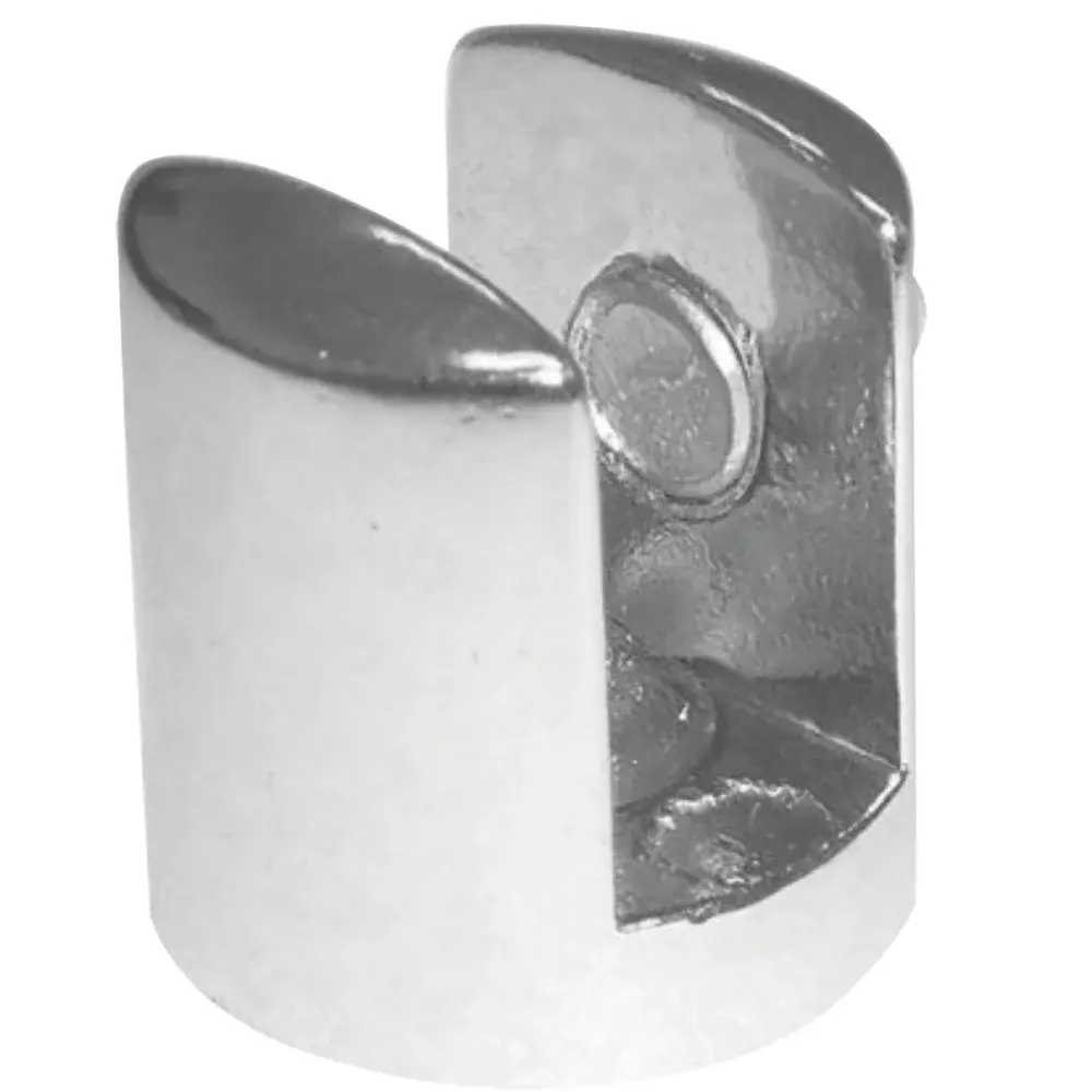 Suporte u redondo Criativa 6MM zamac cromado