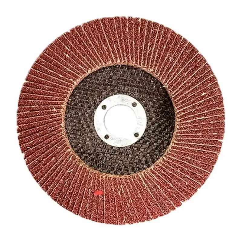 Disco de lixa flap 4.1/2 POL grana 40 kit com 10 unidades MTX — fotografia 4