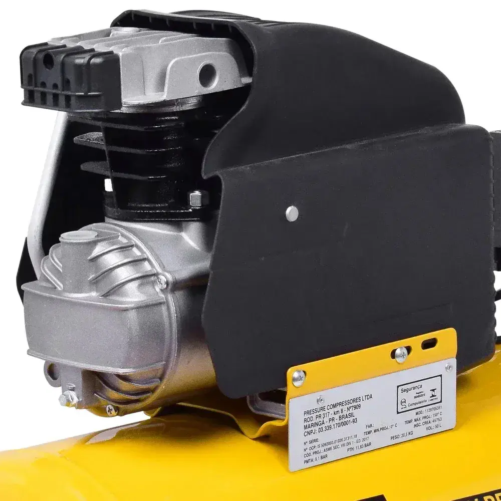 Moto compressor 50L 8PCM 60HZ lubrif Pressure - 220V — fotografia 10