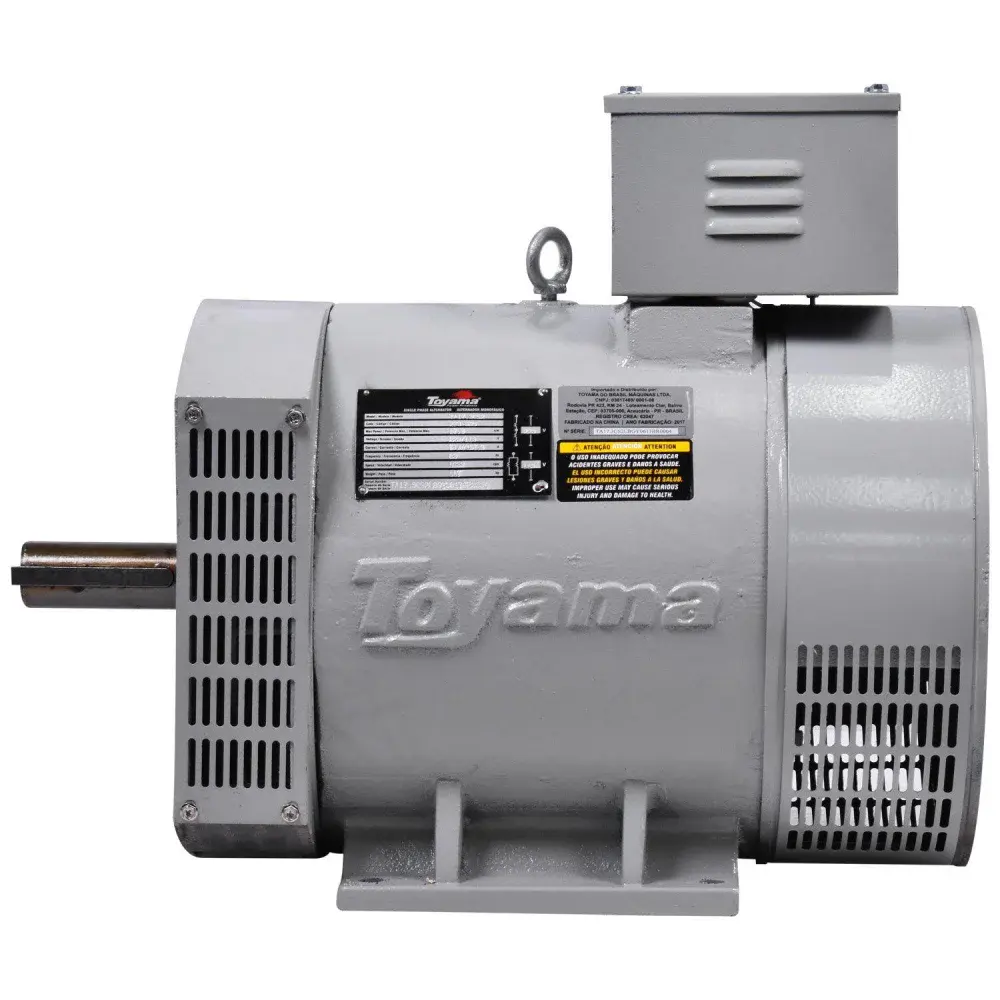 Alternador para gerador 17.3KVA monofásico Toyama – 127/220V — fotografia 5