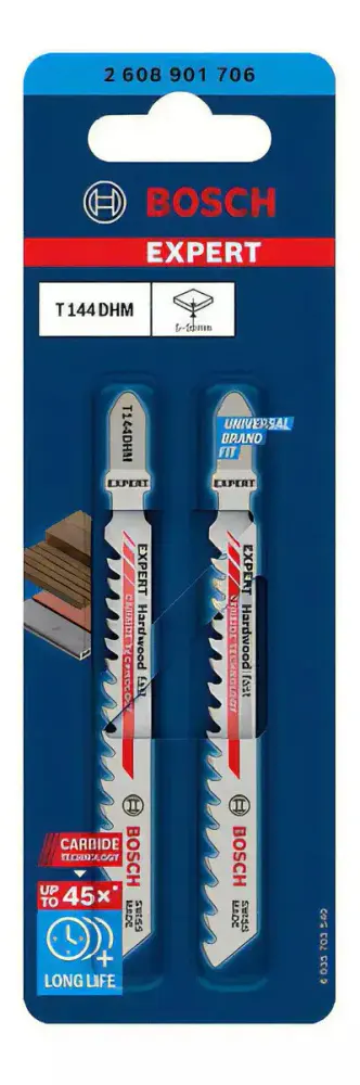 Lâmina de Serra Tico Tico 100 mm T144DHM com 2 Unidades BOSCH — fotografia de referência