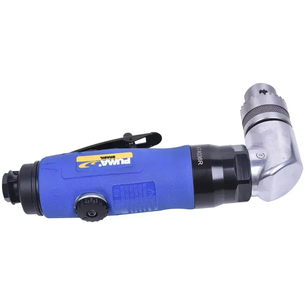 Furadeira angular pneumática reversível 3/8 90PSI 1800RPM Puma — fotografia 10