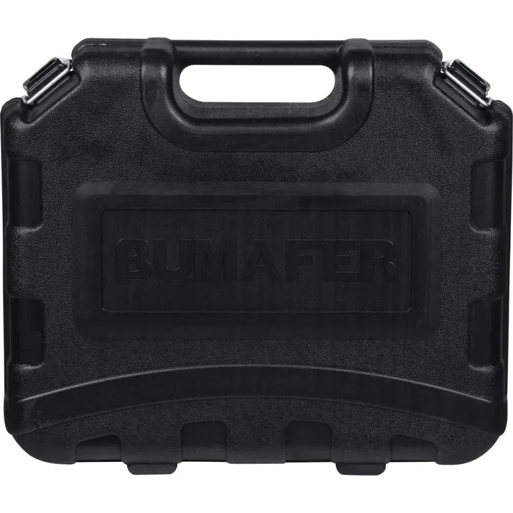 Parafusadeira de impacto a bateria 30NM 18V 18 peç Bumafer — fotografia 12