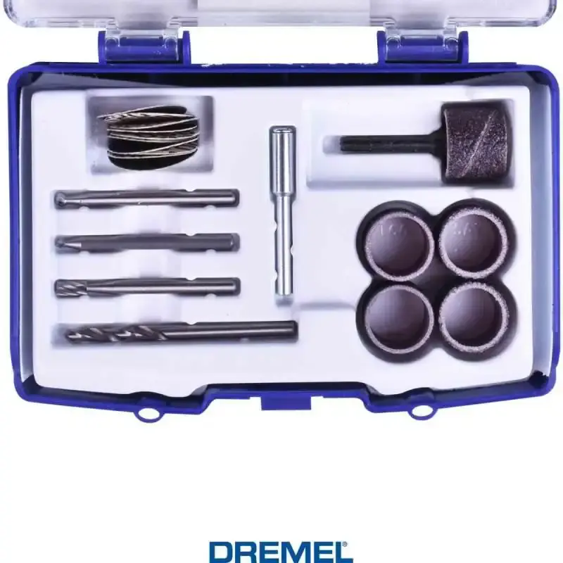 Kit de Acessórios para Mini Retífica Dremel com 20 Peças 733 p/ Madeira DREMEL — fotografia 3
