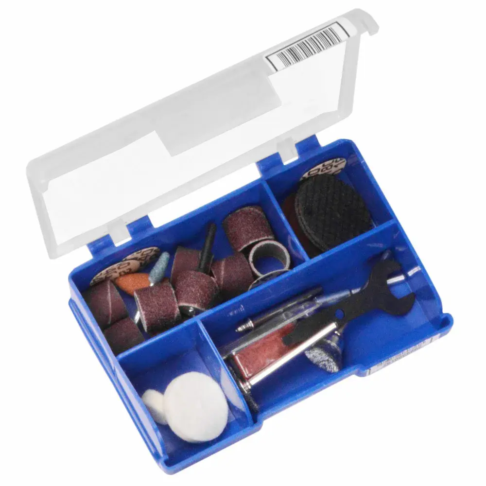 Micro retífica 90W 220V 30 peças Dremel — fotografia 3