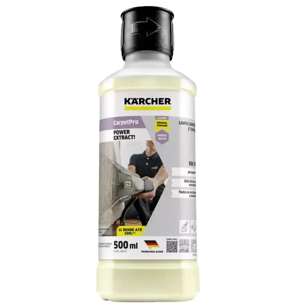 Detergente carpetpro powerextract RM 764 500ML Karcher