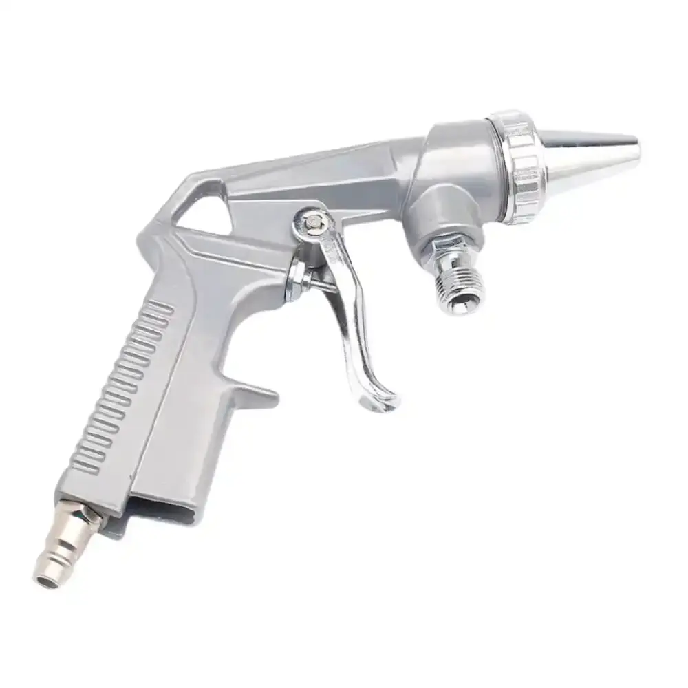 Pistola pneumática para jateamento de areia com caneca 1 litro 5732655 Stels — fotografia 3