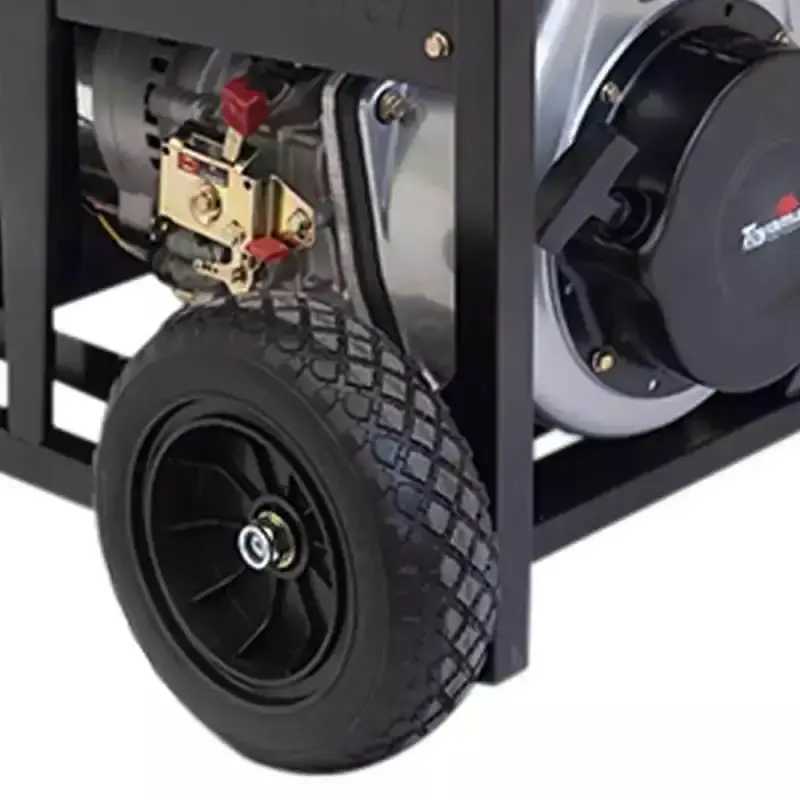 Gerador energia diesel 7.5KVA trifásico TDG8500E3DXP + painel automático ATS-T9-220 Toyama — fotografia 7