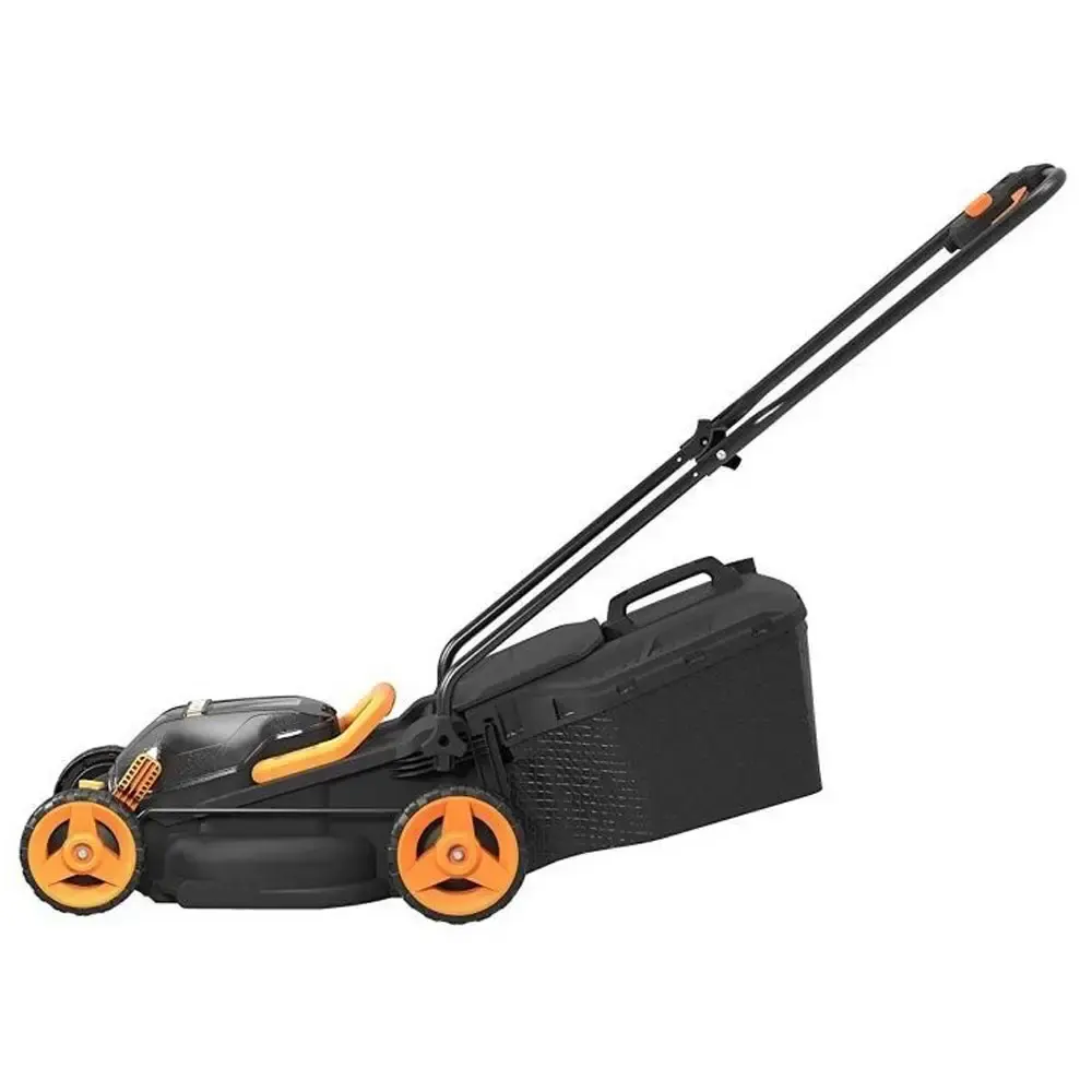 Cortador de grama com 2 baterias 20V e carrinho WG779E.2 soprador varredor 20V Worx — fotografia 4