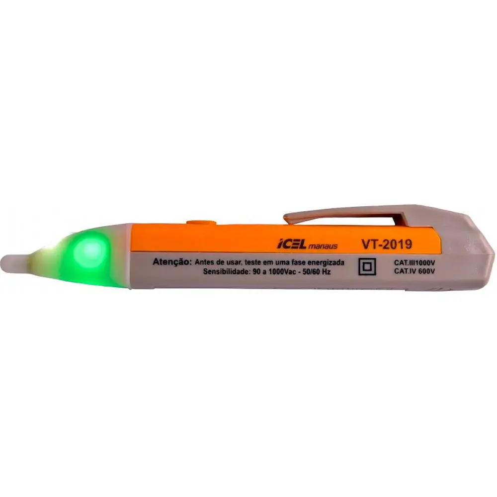 Caneta teste de voltagem VT-2019 cat iv 600V Solden