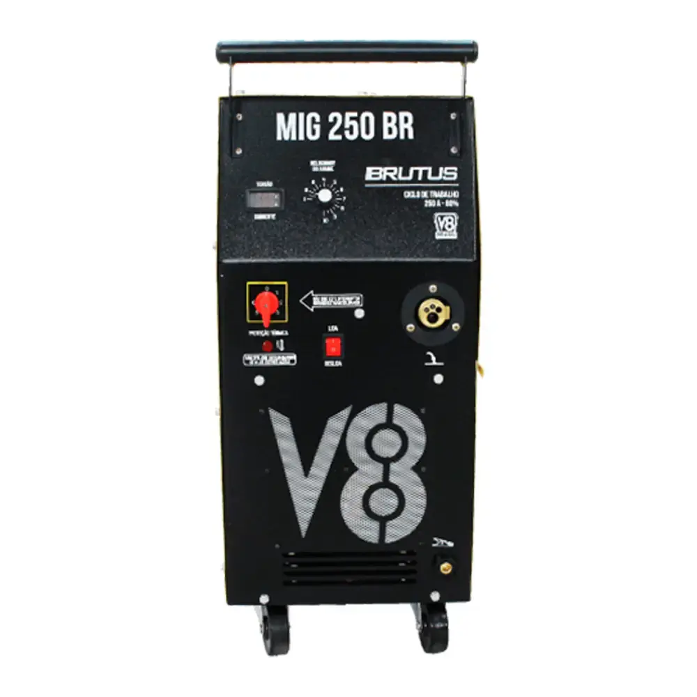 Solda mig 250BR brutus com tocha euro monofásica 220V 20096 V8 — fotografia 6