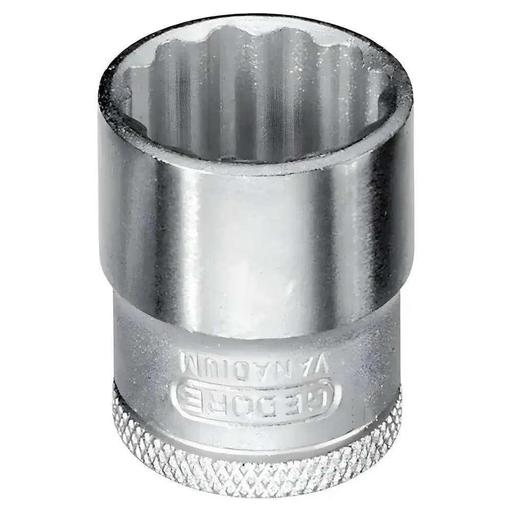 Soquete hexalobular gtx em cromo vanádio 3/8 10MM Gedore — fotografia de referência