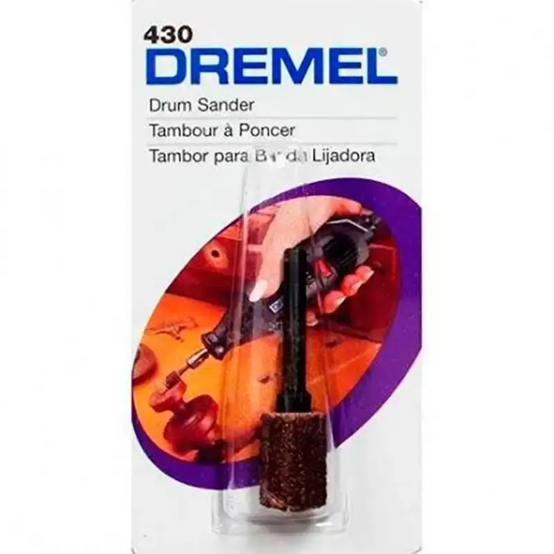 Tubos de Lixa 1/4 POL Dremel 430 c/ Suporte para Tubo de Lixa DREMEL — fotografia 2