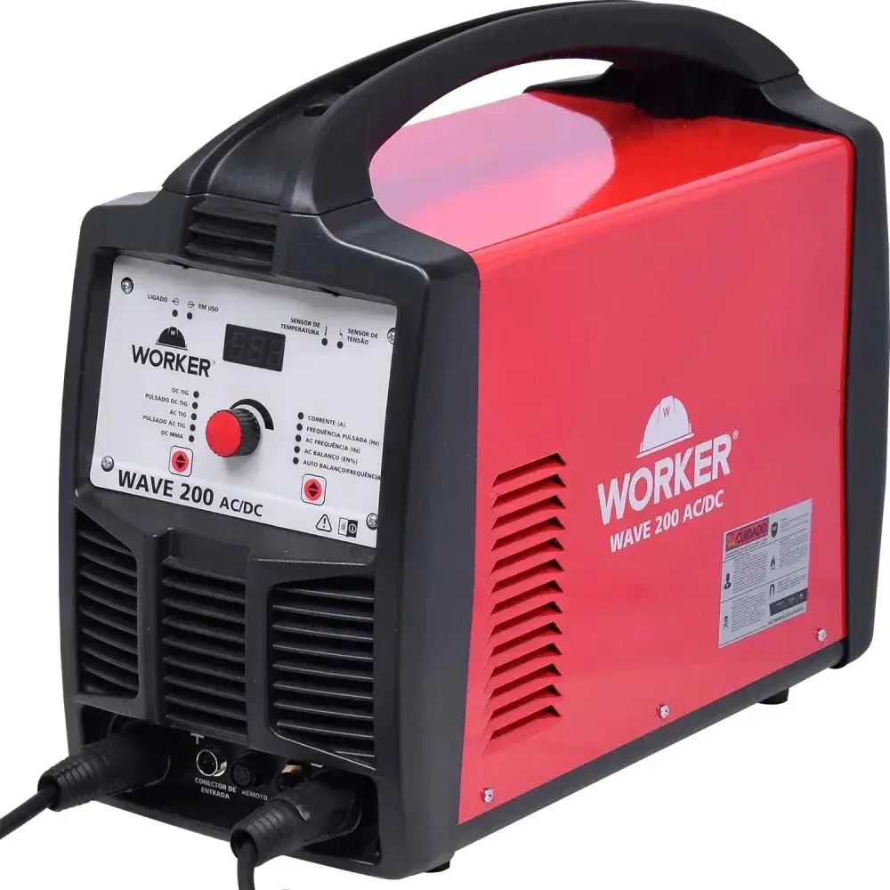 Inversora para solda wave ac/dc 200A bivolt Worker — fotografia 10