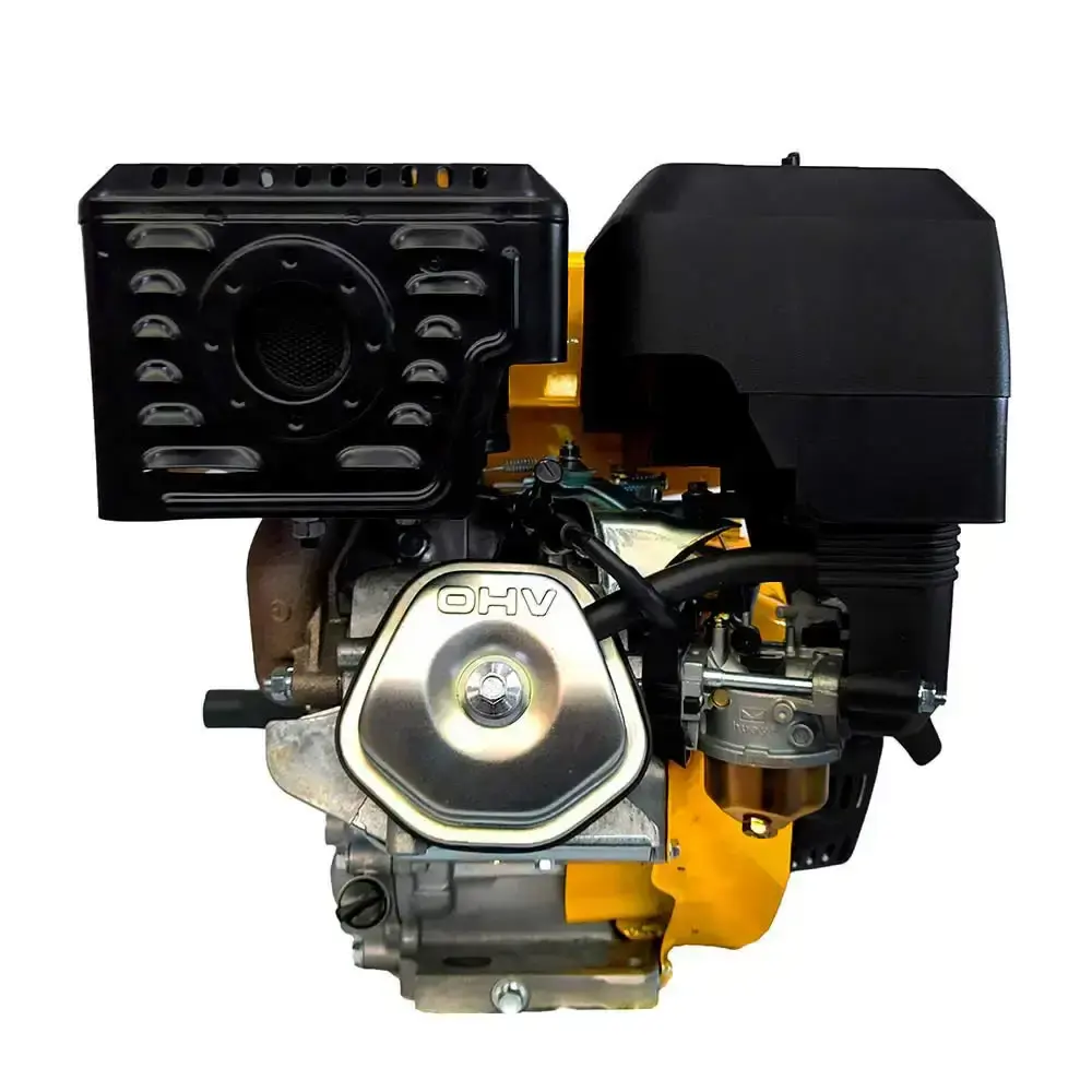 Motor à gasolina 15 HP 4 tempos multiuso partida manual EVS420F Evald — fotografia 5