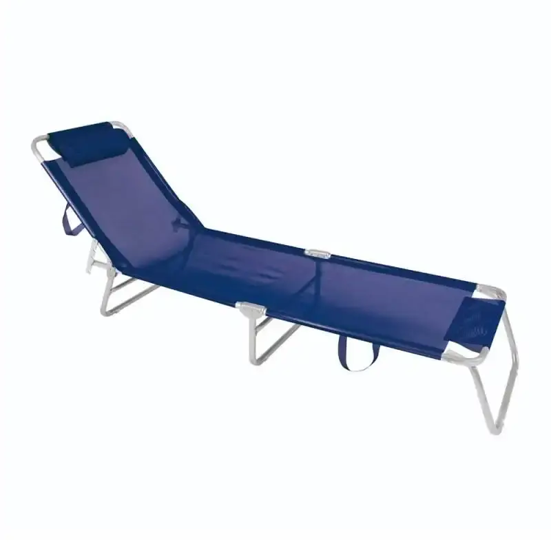 Cadeira espreguiçadeira alumínio azul marinho 2701 Mor