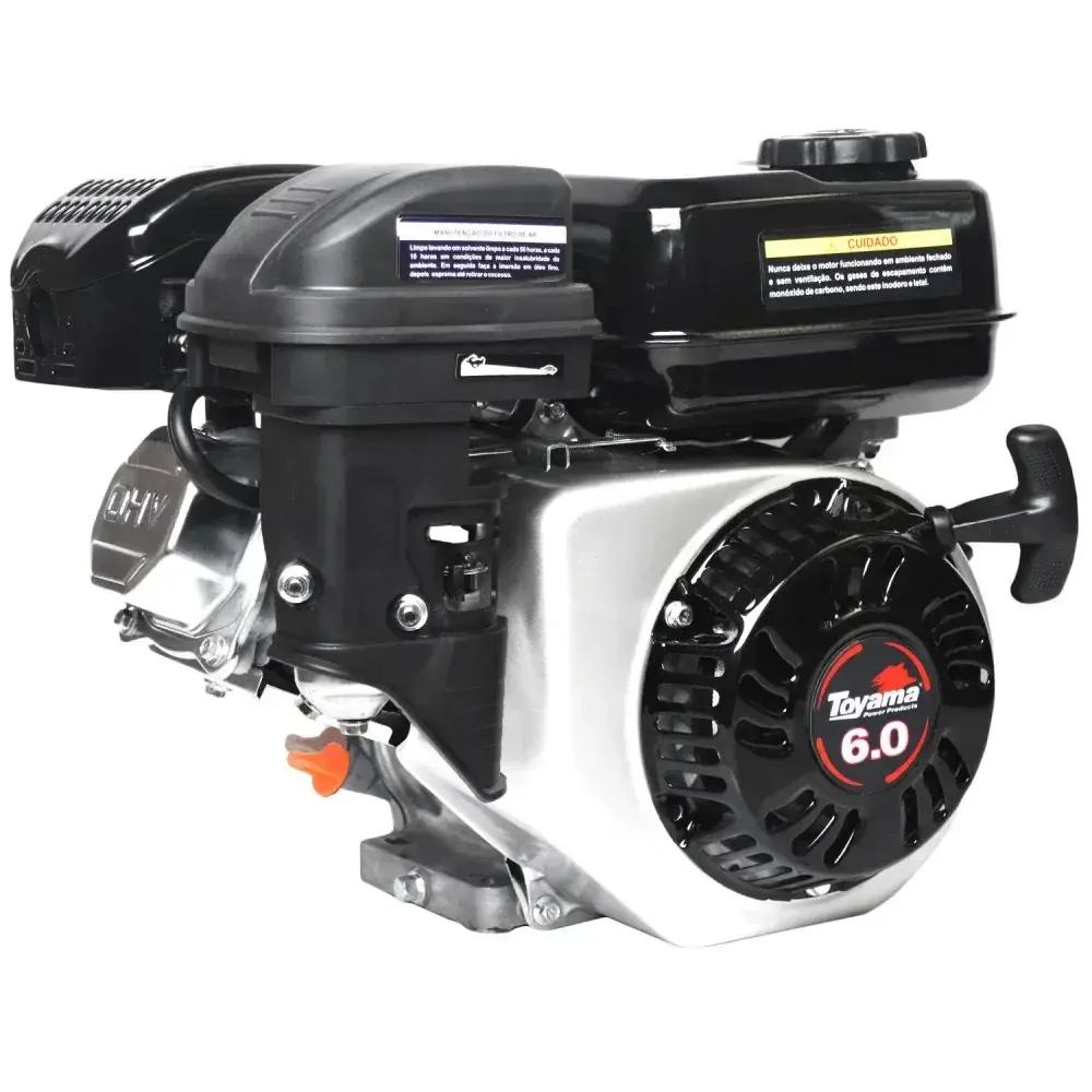 Motor gasolina ohv 4TEMPOS refrigerado ar 6,0 hp TE60 Toyama — fotografia 6