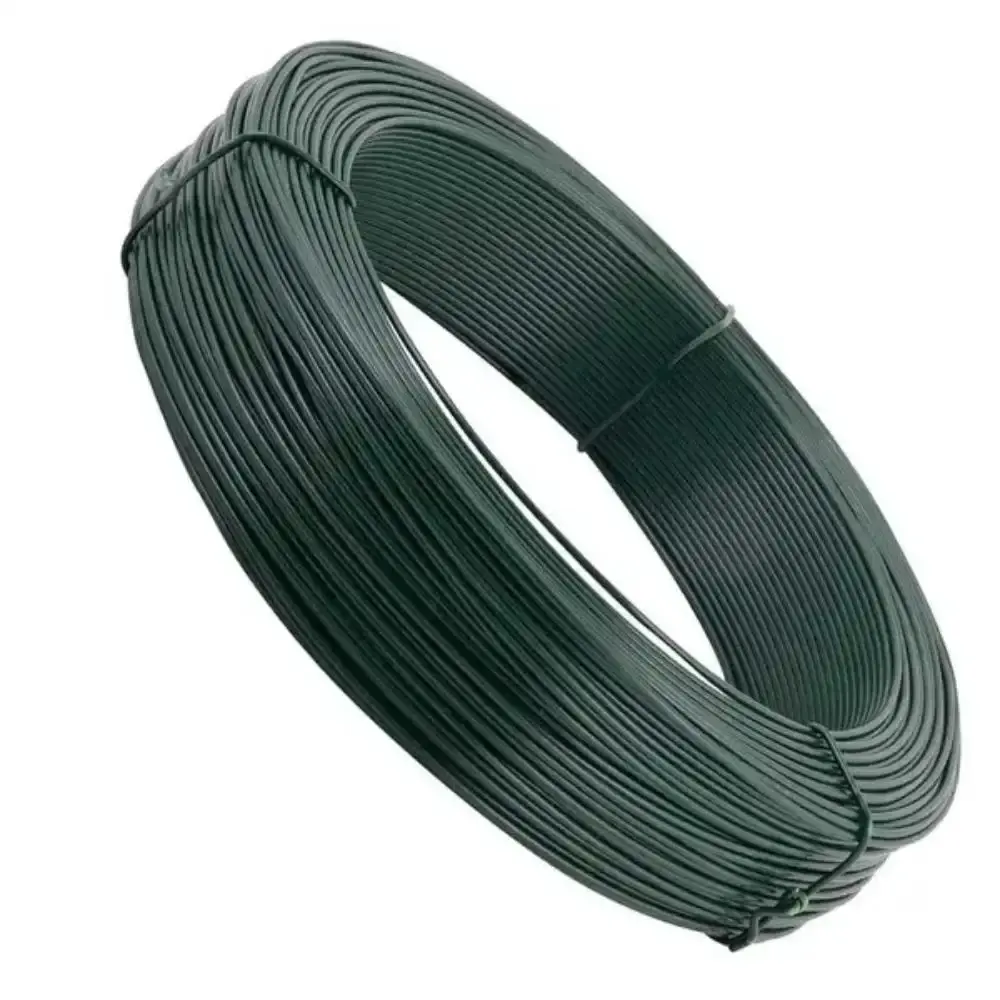 Arame revestido com PVC verde 1KG BWG12 Vonder — fotografia 4
