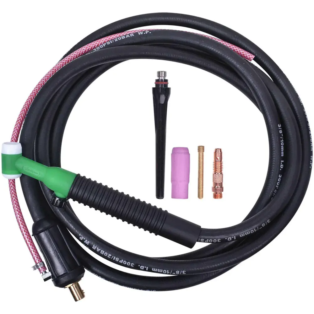 Tocha tig com válvula de 3,5M 13MM 160A TI838C Oximig