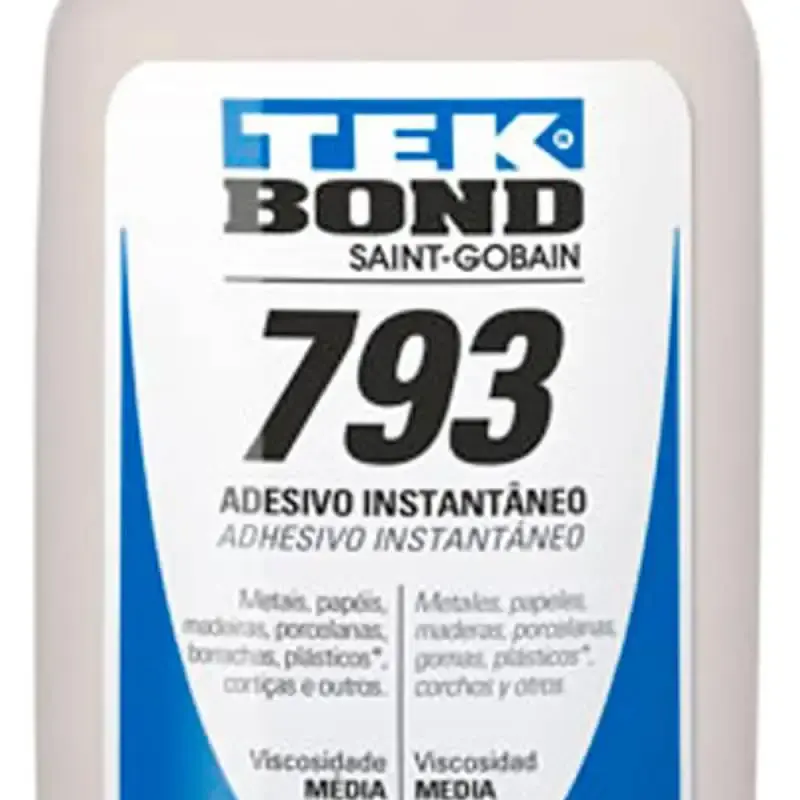 Cola adesiva instantânea multiuso 100 GR 793 Tekbond — fotografia 3