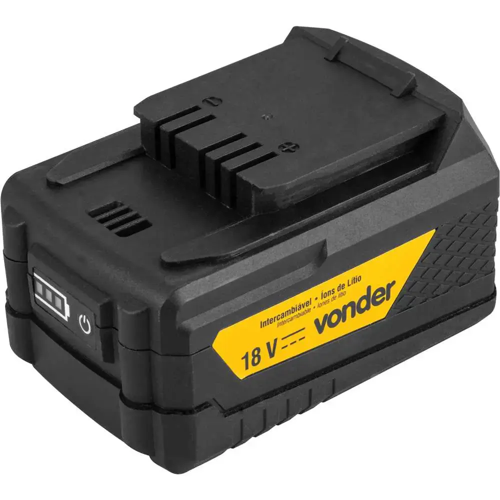 Soprador de folhas com bateria 18V e carregador rápido Vonder — fotografia 4