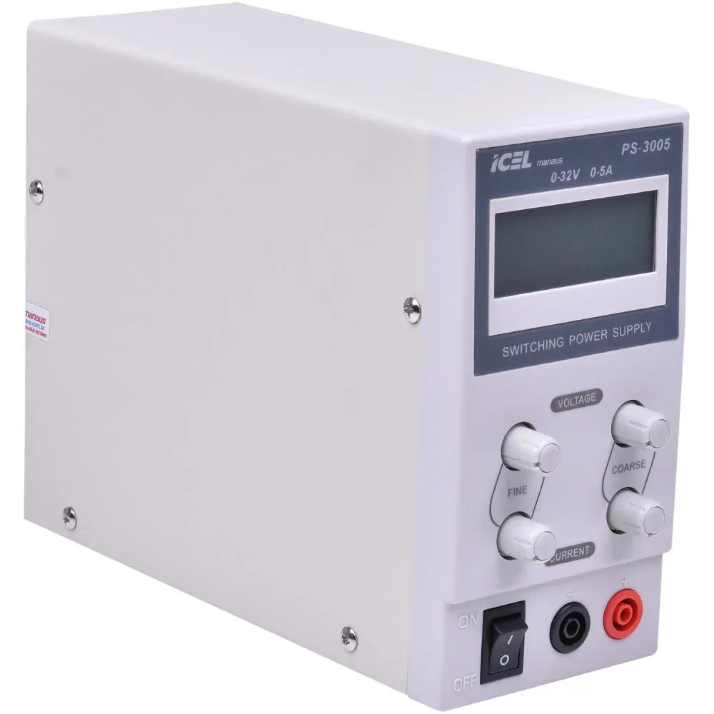 Fonte de alimentação bivolt 5A PS-3005 Icel — fotografia 3