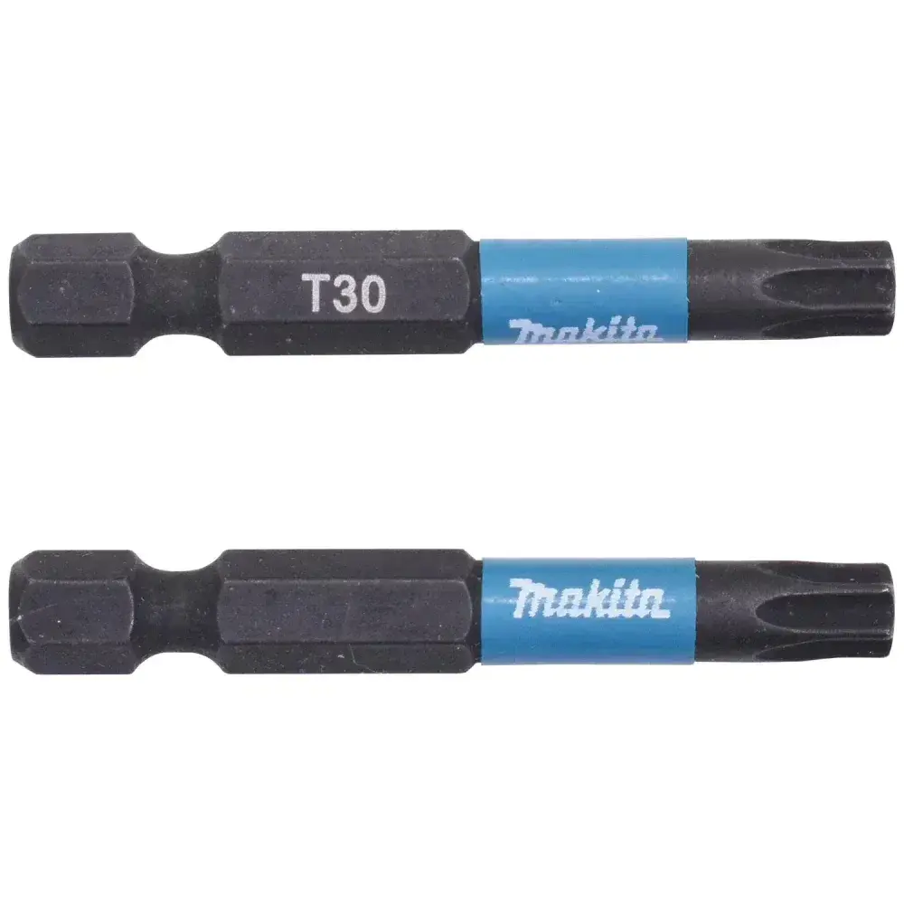 Ponta bits hexalobular T30-50MM impacto B-63806 Makita 2 pçs — fotografia 6