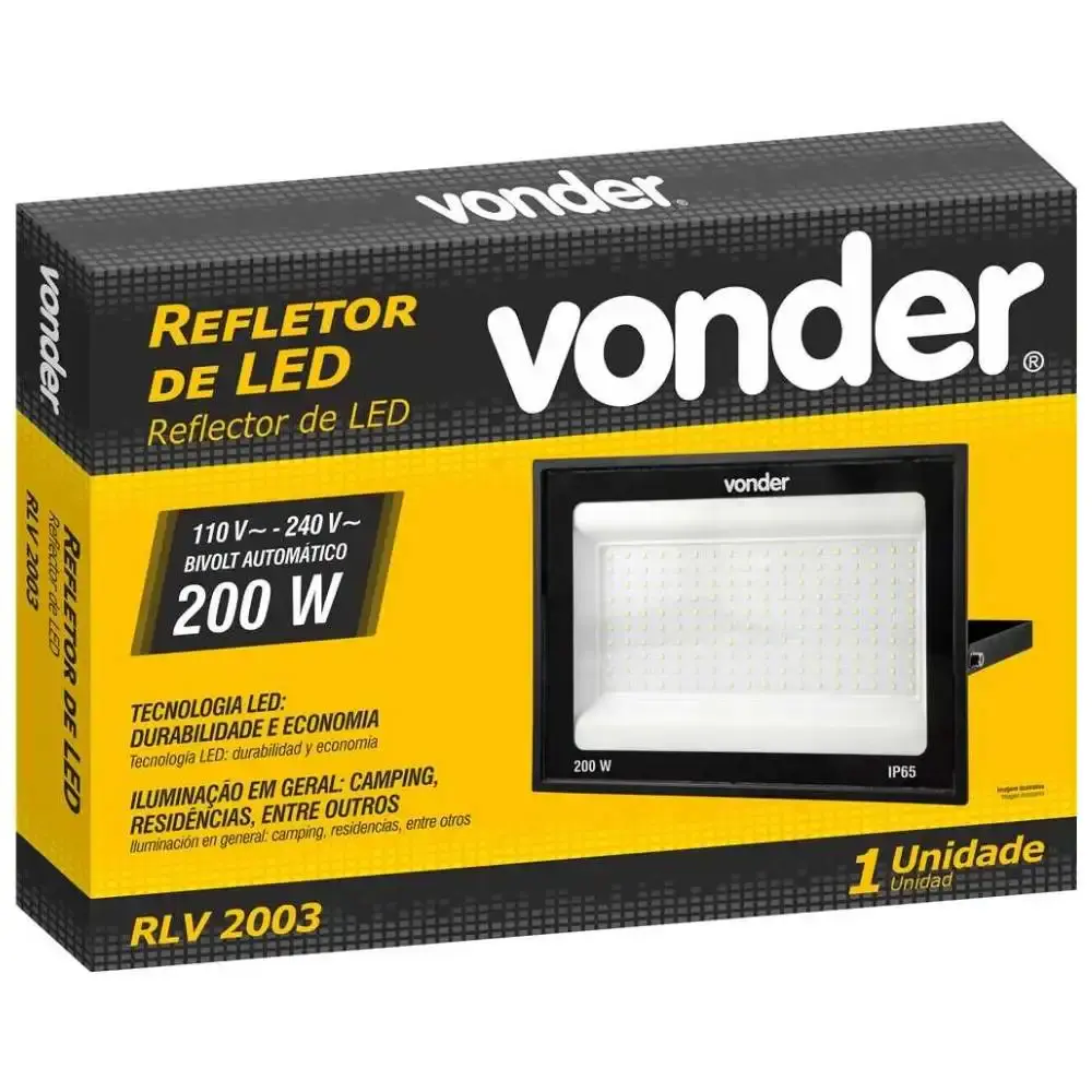 Refletor de LED 200W RLV-2003 Vonder — fotografia 2