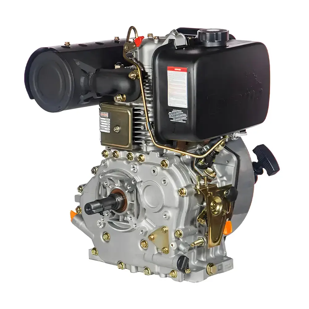 Motor diesel 13,5 HP manual retrátil TDE140XP Toyama — fotografia 4