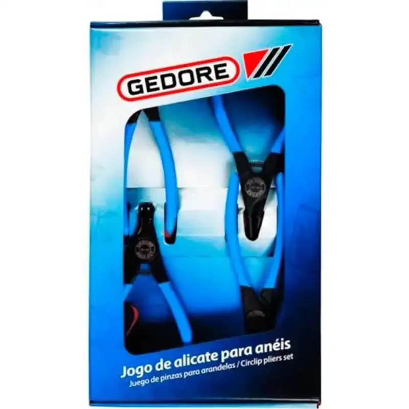 Jogo de alicate para anéis kit com 4 peças 029981 Gedore — fotografia 3