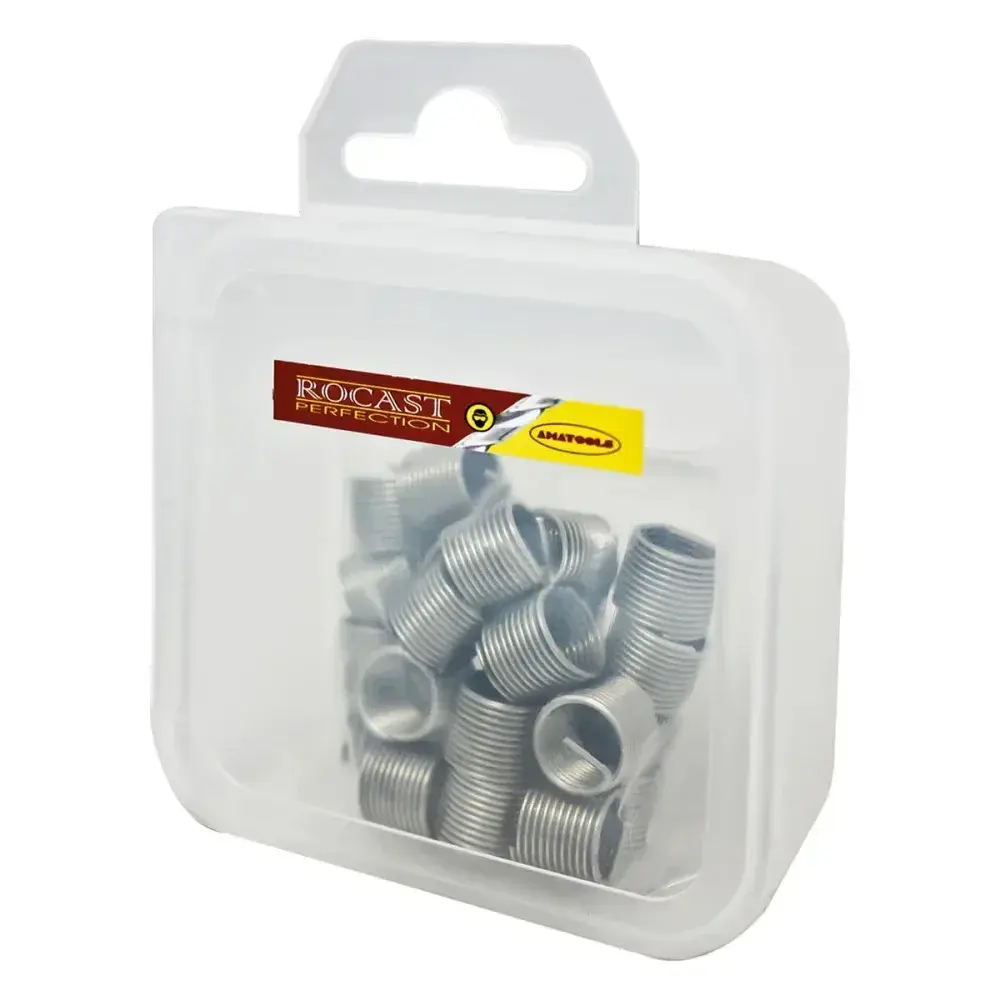 Inserto postiço curto em aço inox M20X2,5 5 peç Rocast — fotografia 3