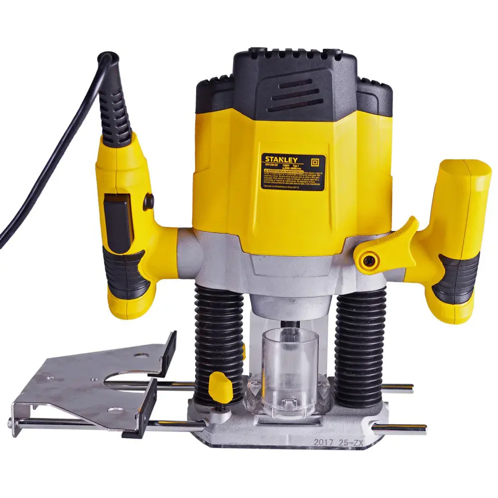 Tupia elétrica com 6 fresas 27000RPM 1200W 127V Stanley — fotografia 3