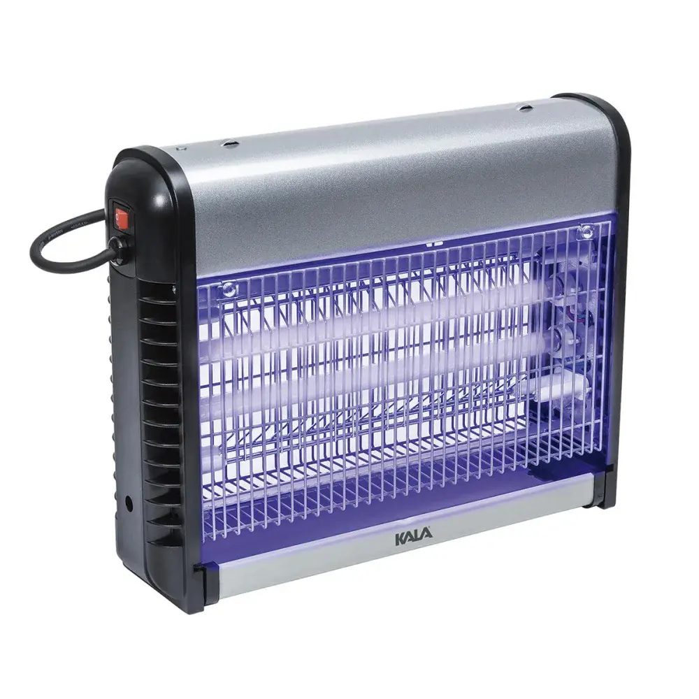 Mata insetos elétrico profissional prata e preto 16W 127V Kala — fotografia de referência