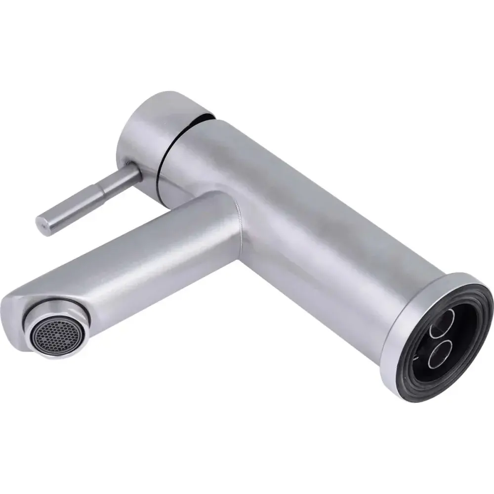 Torneira para lavatório fixa em aço cromado 4L 1.1/4” Liege — fotografia 4