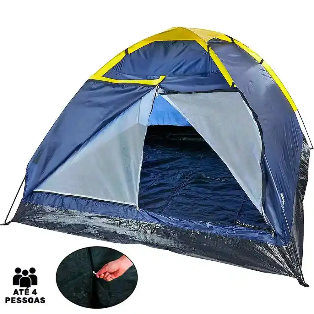 Barraca para Camping até 4 Pessoas San Valentin 106011 KALA — fotografia de referência