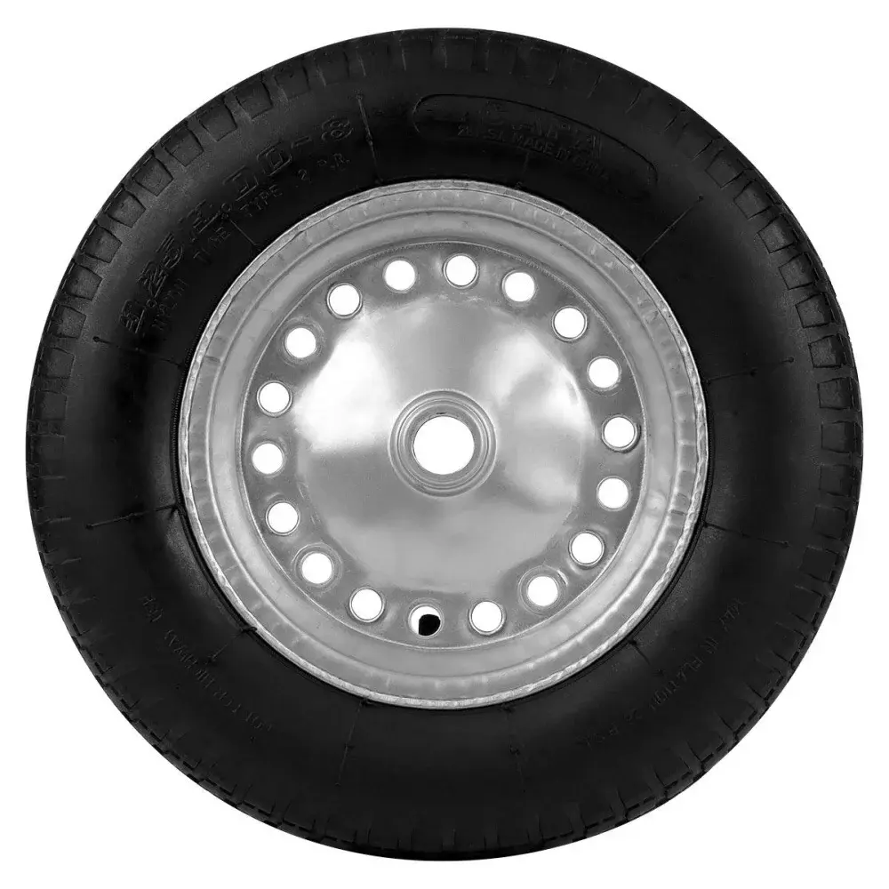 Roda para carrinho de mão com pneu/câmara 3,25 x 8" worker Maestro — fotografia 6