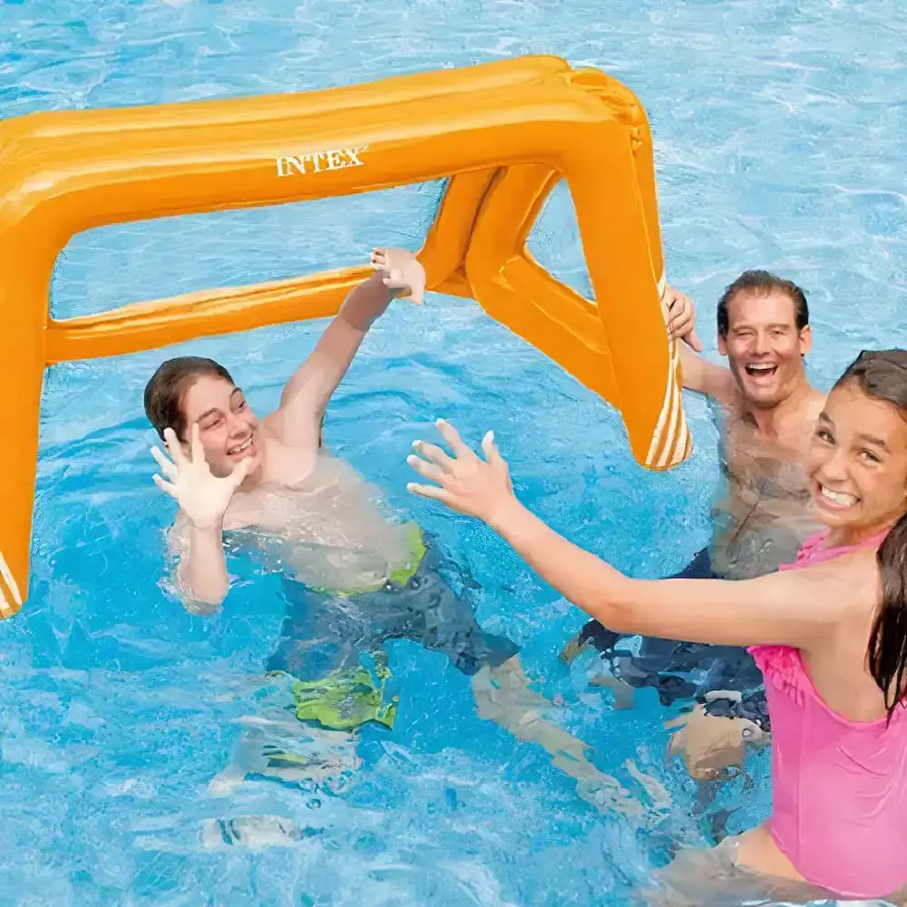 Kit 2 trave polo aquático para piscina com bola e rede 5850799 Intex — fotografia 5