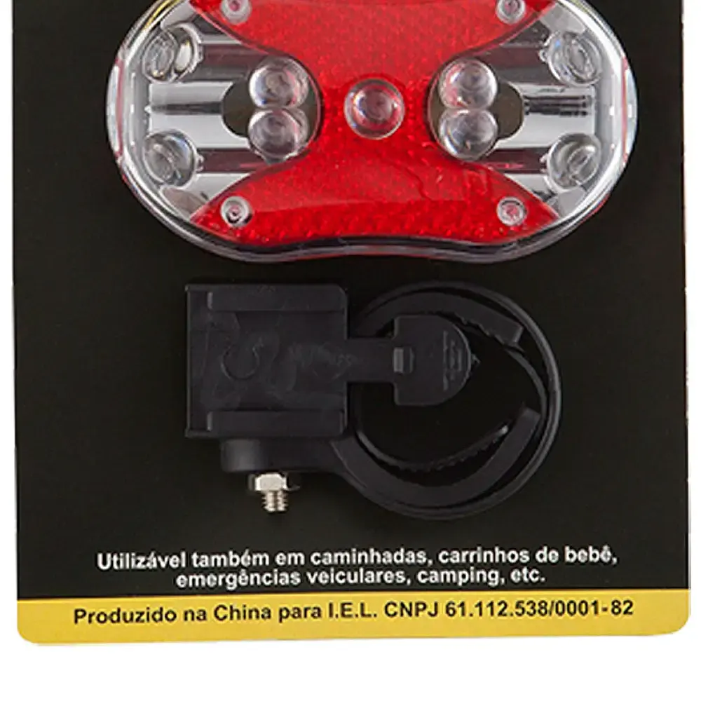 Lanterna traseira LED para bicicleta 9TC Eda — fotografia 3