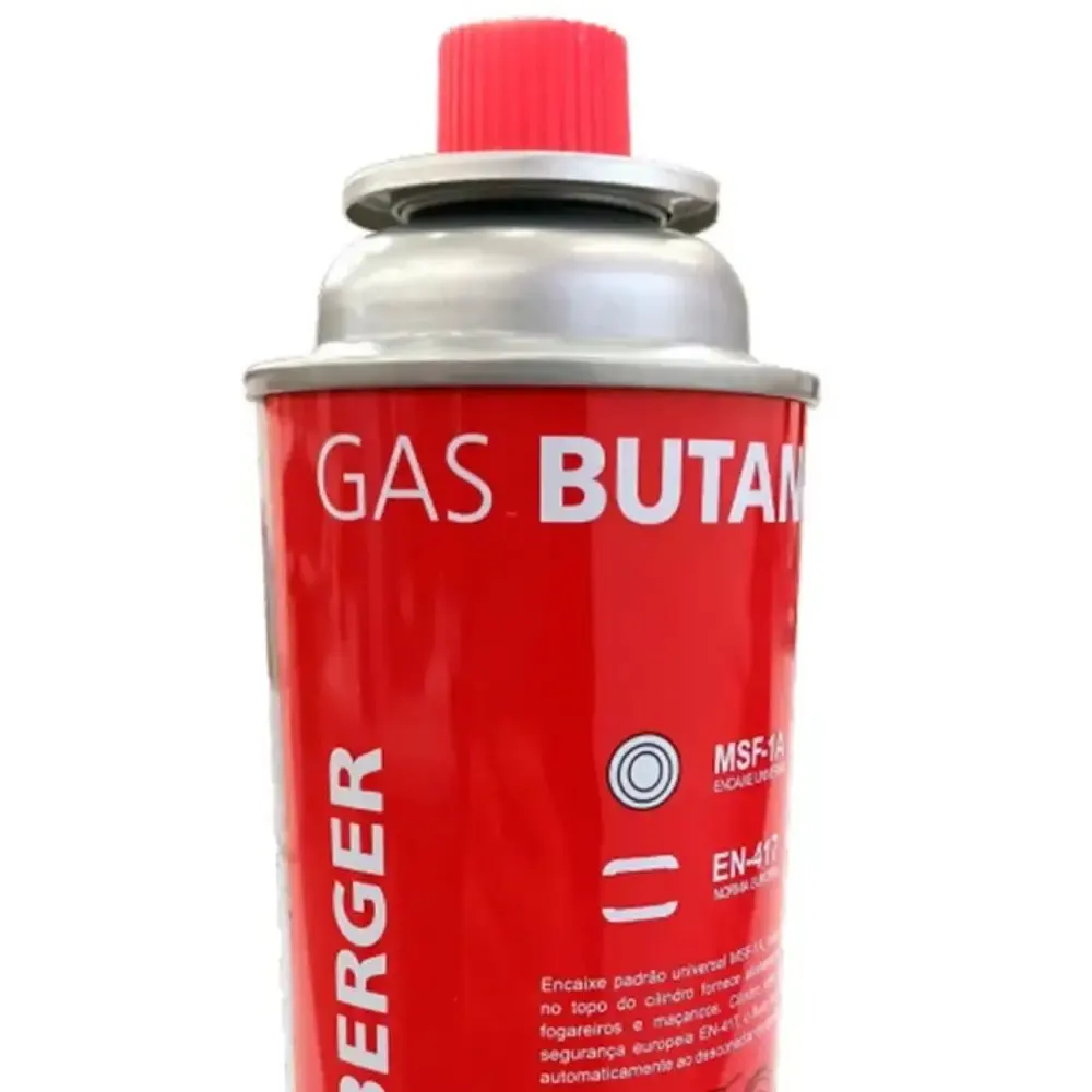 Gás butano refil 220G para maçarico e fogareiro R35540 Rothenberger