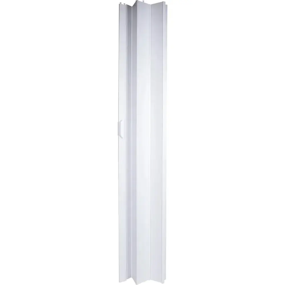Porta sanfonada pvc 2,10M x 60CM branca Kala — fotografia 5