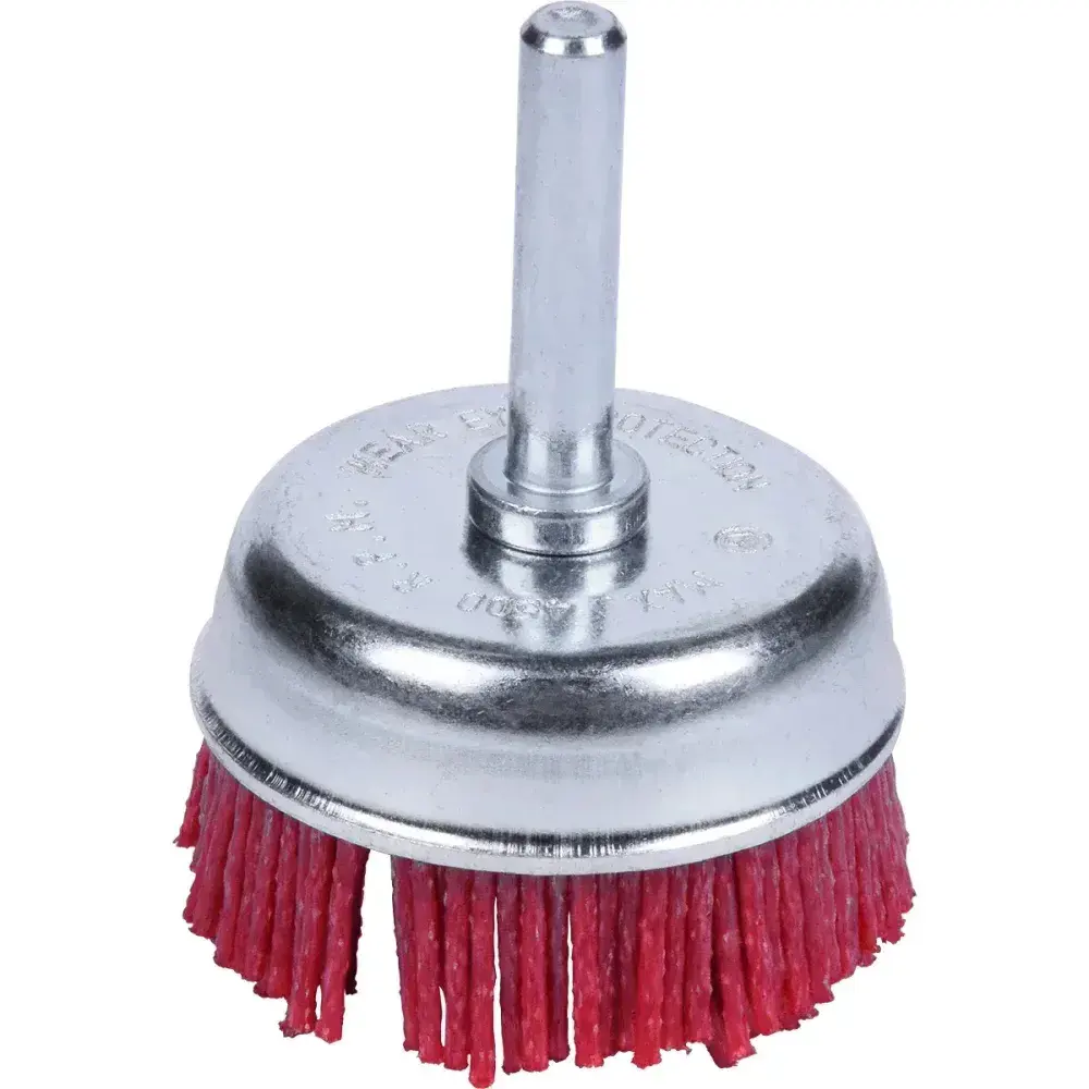 Escova copo nylon 2 com haste Worker — fotografia 6