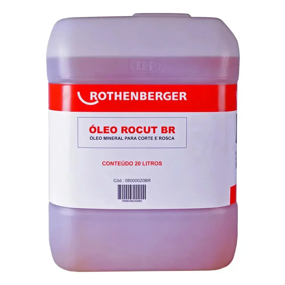 Óleo para rosca e corte galão 20L rocut br rothenberguer Rothenberger — fotografia 8