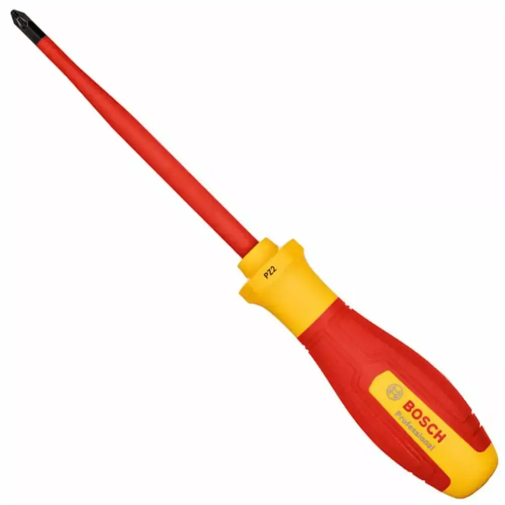 Chave de Fenda VDE Pozidriv 2 x 125mm BOSCH — fotografia de referência